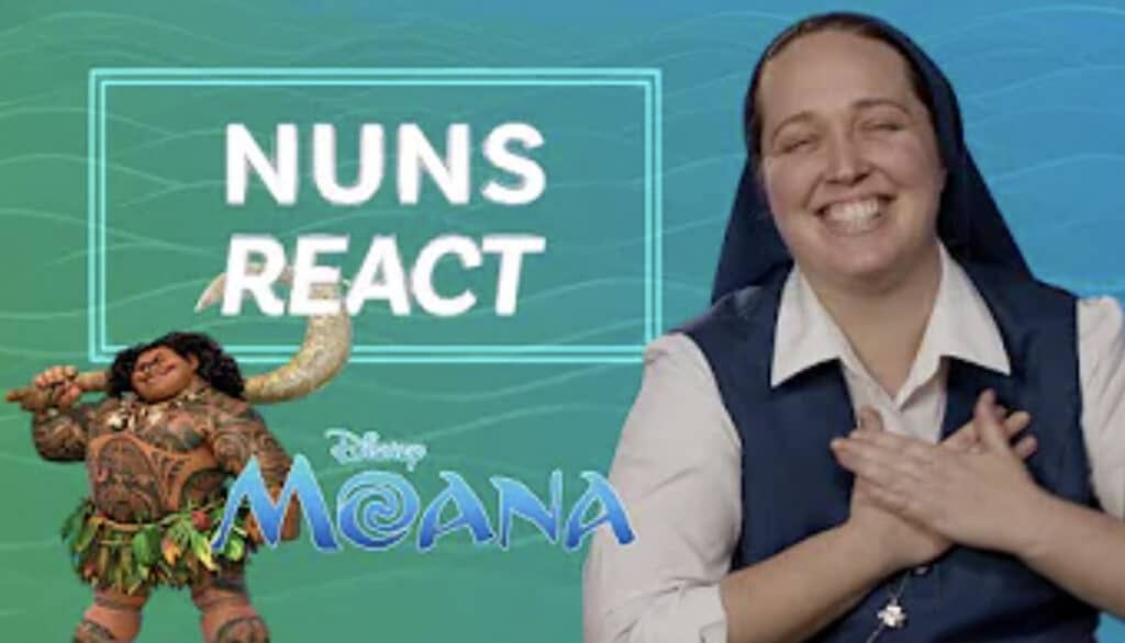 Nuns React Moana