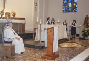 Sr Khristina professes her vows